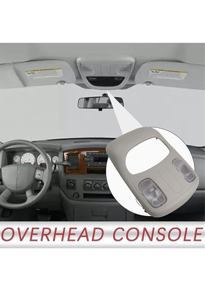 Araba Genel Hafif Konsol Okuma Işık Assy 1DK78BD1AA Dodge Ram Için 1500 2500 3500 2006-2010 Çatı Işığı 56049706AD/AF (Yurt Dışından) modelleri
