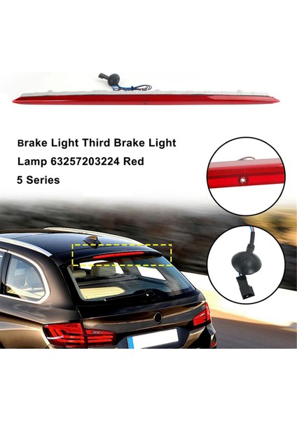 63257203224 Yüksek Monte Fren Lambası Bmw 5 Serisi F11 Lcı 2009-2017 Için Üçüncü Fren Işığı Otomotivi (Yurt Dışından) indirimleri
