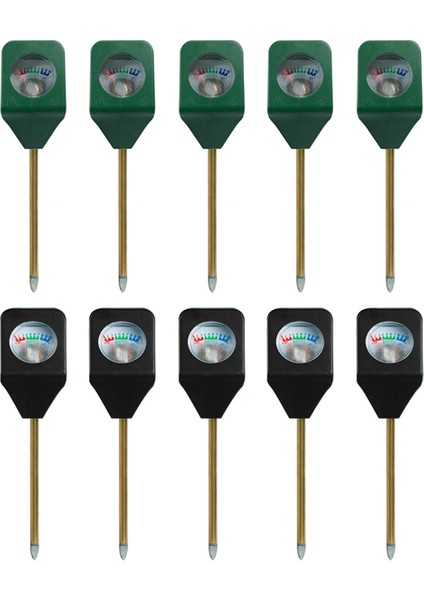10PCS Mini Taşınabilir Higrometre Test Cihazı Toprak Nemi Humidimetre Metre Kapalı Saksı Bitkileri Plantasyon Toprak Analizörü (Yurt Dışından)