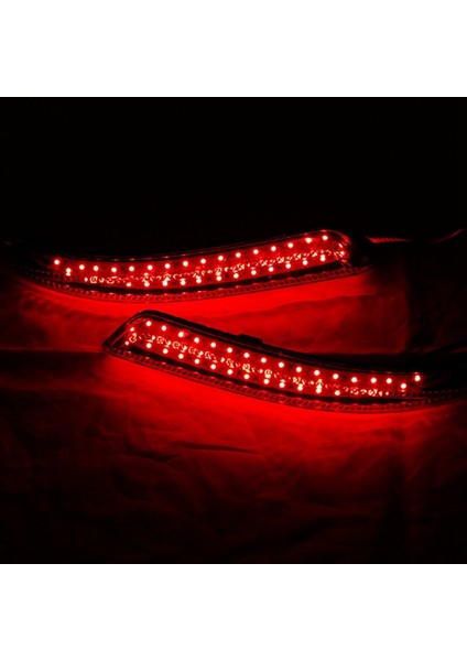 2pcs Araba LED Arka Tampon Reflektörü Işık Freni Nissan Sylphy Için 2009-2011 Wingroad 2006-2014 Almera 2013-2015 (Yurt Dışından) indirimleri