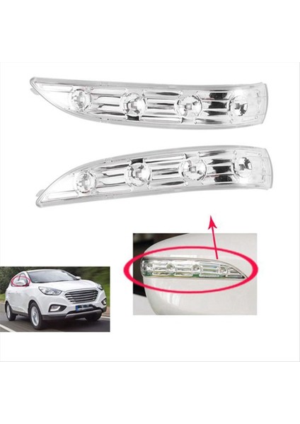 3pcs Sağ 87614-2S200 Hyundai Tucson IX35 Için 2010-2014 Dikiz Aynası Işık Dönüş Sinyal Lambası Işığı (Yurt Dışından) indirimleri