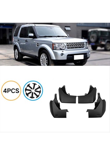 4pcs Araba Çamurlu Çamur Flaps Sıçrama Çamur Guard Fender Land Rover Discovery Için 4 Lr4 2009-2016 Araba Aksesuarları (Yurt Dışından) modelleri
