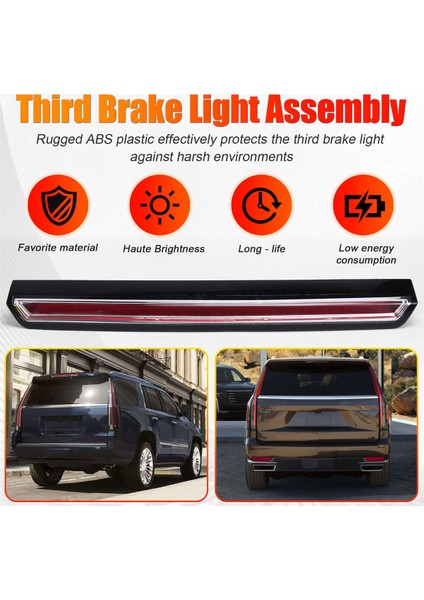 923-117 Cadillac Için Üçüncü Fren Işığı Montajı Seç 15-20 Escalade Gmc Modelleri (Yurt Dışından) fırsatları