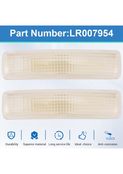 Yan Marker Tekrarlayıcı Işık Dönüş Sinyal Lambası Land Rover Için LR007954 Lr2 Lr3 Lr4 Range Rover Sport 2006-2013 (Yurt Dışından) indirimleri