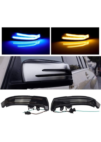 Dinamik LED Yan Ayna Sıralı Dönüş Sinyal Işıkları Mercedes Benz A/b/c/e/s/cla/gla/glk/cls Sınıfı W176 W246 W204 (Yurt Dışından) fiyatları
