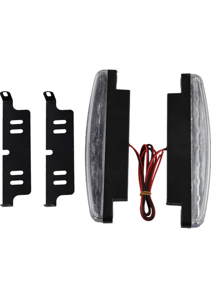 En Yeni 2pcs Yüksek Kaliteli Süper Beyaz 8 LED Gündüz Koşu Işıkları 12V Dc Far Evrensel Park Lambası 12V (Yurt Dışından)