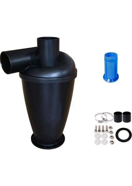 Torbasız Siklon Toz Koleksiyoncusu SN50T4 50MM Iç Çaplı Aksesuarlar Endüstriyel Ayırıcı Koleksiyoner Teneke (Yurt Dışından)