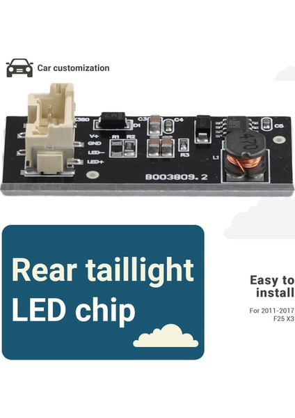2011-2017 Için B003809.2 -Bmw F25 X3 LED Kuyruk Işık Sürücü Çip Kart (Yurt Dışından) indirimleri