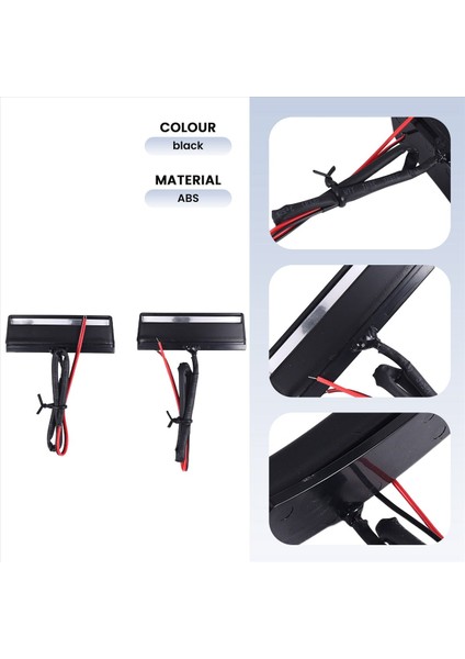 Motosiklet Dönüş Sinyal Işıkları Dikizle Bakış Ayna Göstergesi Honda Goldwing GL1800 Gl 1800 Airbag Abs Premium Audio 2001-2017 Kırmızı (Yurt Dışından) indirimleri