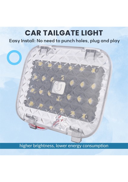 Toyota Alphard Vellfire 30 Serisi 2015-2020 Için Araba LED Lehçe Işık Bagajı Orta Lamba (Yurt Dışından) fırsatları