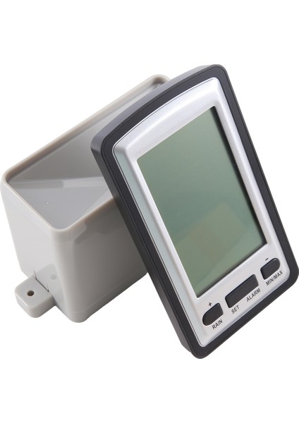 Kablosuz Yağmur Ölçer Gösterge Hava Durumu Istasyonu Kapalı/dış Sıcaklık Kaydedici (Yurt Dışından) fırsatları