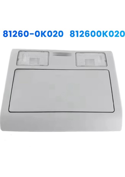 Araba Tepesi Konsol Okuma Işıkları Güneş Gözlüğü Kaza 81260-0K020 Toyota Hilux Fortuner 2005-2015 Harita Lambası 812600K020 (Yurt Dışından) indirimleri