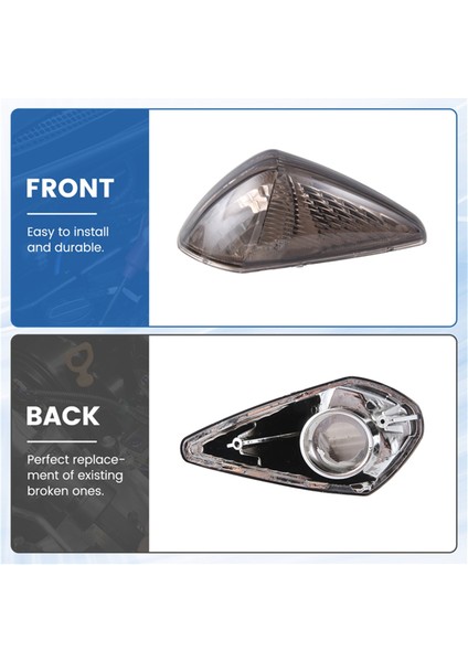 1paır Motosikli Sinyal Lambası Honda VFR800 Vfr 800 1998-2001 Dikiz Aynası Yan Lambası Için Işık (Yurt Dışından) indirimleri