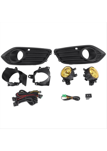 1set Araba Ön Tampon Honda Hr-V Hrv 2019-2020 Için Sis Farları Kiti Çerçeveli Montajlı Sis Farları (Yurt Dışından) fiyatları