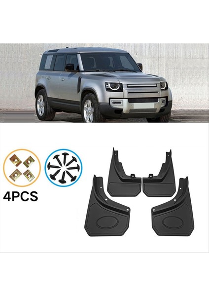 4pcs Araba Çamurluk Çamur Fleps Land Rover Savunucusu Için Çamur Koruyucusu Çamurluk 2020-2022 Araba Aksesuarları (Yurt Dışından) modelleri