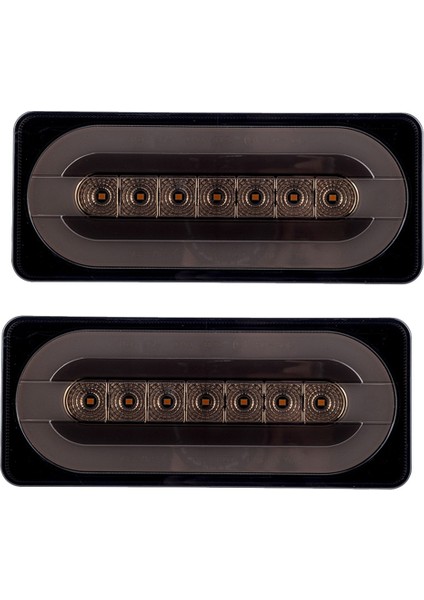 Araba LED Dinamik Dönüş Sinyal Işıkları 12V-24V Tayga Işık Uyarı Işık Lamp Onus Trafer Rv Kamyon MK-022, A (Yurt Dışından)