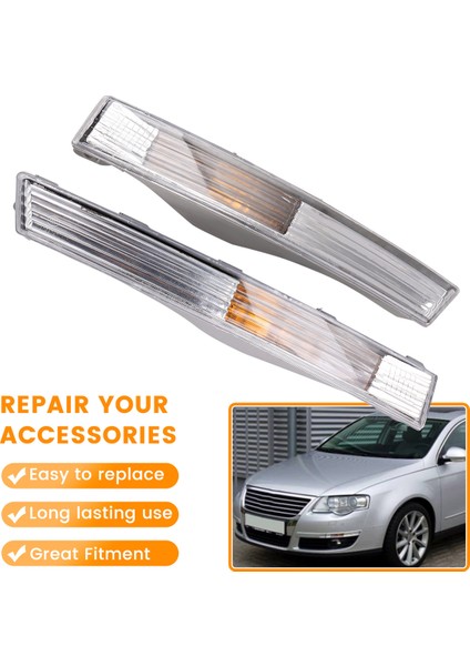 Araba Ön Tampon Işık Dönüşü Sinyal Işığı 3C0953041G 3C0953042G Vw Passat B6 Magotan 2006-2010 (Yurt Dışından) indirimleri