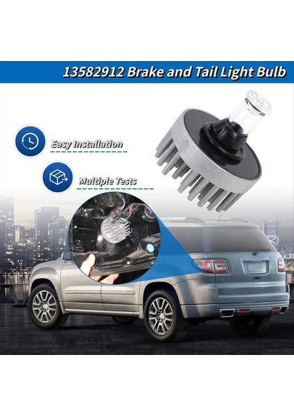 13582912 2013-2016 Gmc Acadia Için Uyumlu Fren ve Kuyruk Ampulü, 2017 Gmc Acadia Limited Değiştirme 19433735 (Yurt Dışından) fiyatları