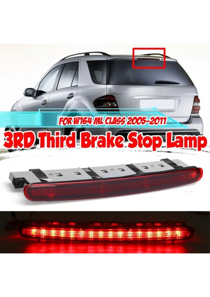Araba 3rd Fren Işığı Durdurma Lambası A1648201056 Mercedes-Benz ml Sınıfı W164 2005-2011 Arka Kuyruk Işığı Ek Durdurma Lambası (Yurt Dışından) fırsatları