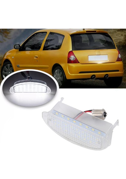Renault Clio Mk2 Clio Iı 2 Twingo Için 12V LED LED Plaka Işıkları 7700410754 (Yurt Dışından)