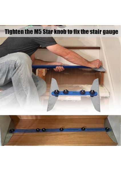 Merdiven Treads Gauge Şablon Aracı, Merdiven Jig, Ölçüm Merdiven Aracı, Merdivenler Için Raf Scribe Aracı, Alçıpan Mavisini Kesmek (Yurt Dışından) fiyatları