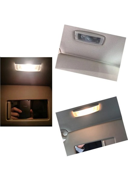 1pcs Dome Lamba Vw Passat B6 B7 cc Golf Için Okuma Işığı 5 Mk6 Mk7 Tiguan Polo Iç Makyaj Işıkları 1KD947109A Siyah (Yurt Dışından) fırsatları