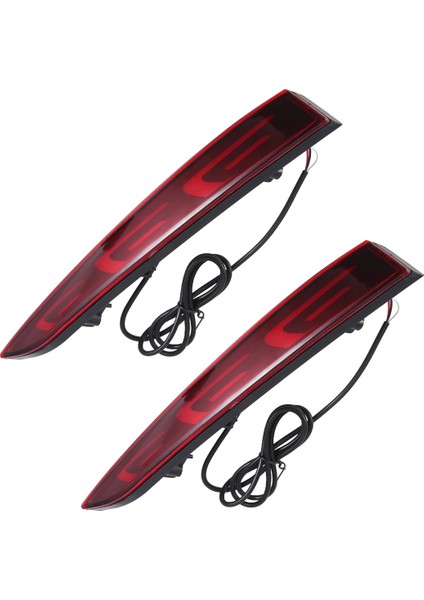 Hyundai Accent 2017-2019 Için LED Arka Tampon Reflektör Fren Fren Sis Lambası Göstergesi Işıklar Arka Lambalar (Yurt Dışından) modelleri