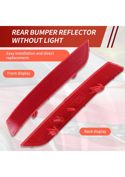 Peugeot Için Arka Tampon Reflektör Işığı 508 508 2010 2012 2012 2013 2014 Arka Tampon Işıkları Çubuk Uyarı Lambası (Yurt Dışından) indirimleri