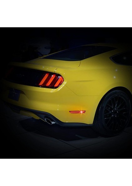 Ford Mustang 2010-2014 Için Füme Camlı Yan Işaret Lambası (Yurt Dışından) indirimleri