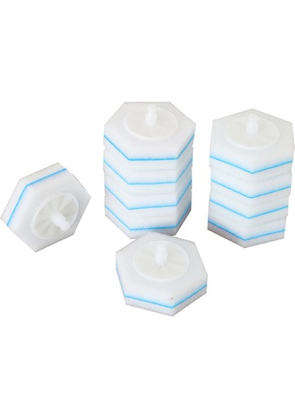 80PCS Tek Kullanımlık Tuvalet Fırçası Çift Katmanlı Fiber Tuvalet Fırçası Yatırma Temizlik Clorox Için Yazı Yağları (Yurt Dışından)