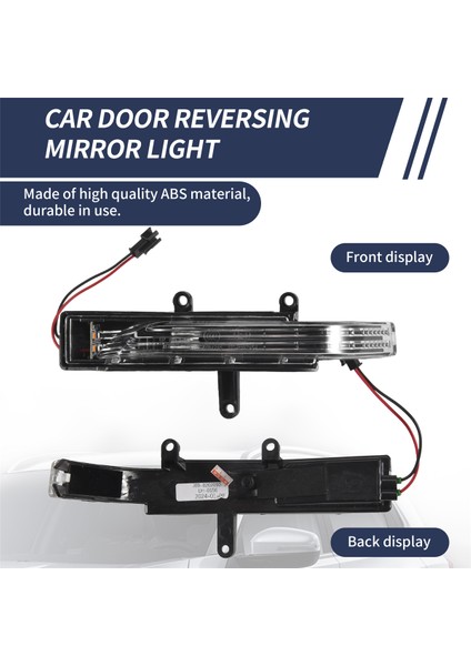 Araba Sol Dikiz Yan Ayna Dönüş Sinyali Göstergesi Chery Tiggo 2/3x 2017-2020 Kapı Aynası Flaşör Lambası (Yurt Dışından) indirimleri