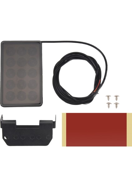 LED Araba Fren Lambası 15LED F1 Tarzı Evrensel Kabuklu Pilot Işık Araba Arka Spoyler LED Fren Işık Kuyruğu Açık Siyah Kabuk (Yurt Dışından) fiyatları