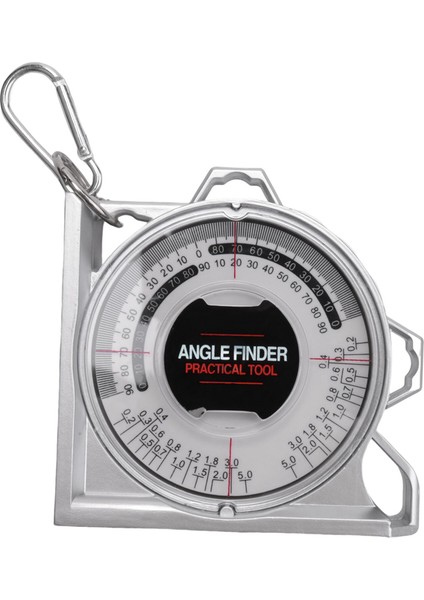 Açı Lokasyon Eğimini Inklinometre Seviye Metre Klinometre Anket Taşınabilir Ölçüm Ölçüm Aracı Eğim Bulucu (Yurt Dışından)