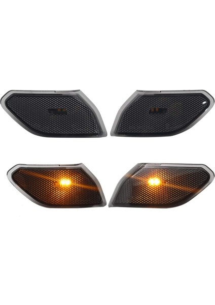 Karartılmış Araç Ön Fender LED Yan Işaretçi Işık Çarkı Kaş Işık Işık Jeep Wrangler Için Işık Jl 2018-2022 (Yurt Dışından) modelleri