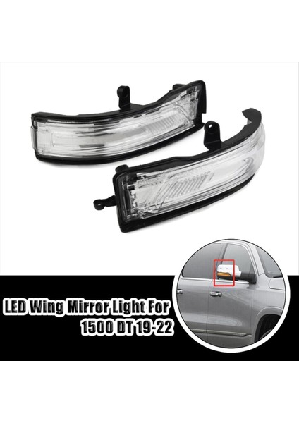 Sağ Taraf Dönme Sinyali Işık Dikizleme Ayna Göstergesi Dodge Ram Picrup Ram 2019-2022 68402096AA (Yurt Dışından) fırsatları