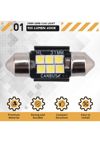 Parlak 400 Lümen 3020 Yonga Seti Kanbus Hatası Içermeyen LED Ampuller Iç Araba Lambaları Için Plaka Kubbe Haritası Kapısı Izniyle 31MM Festoon DE3175 6428 Ksenon Beyaz (Yurt Dışından) fırsatları