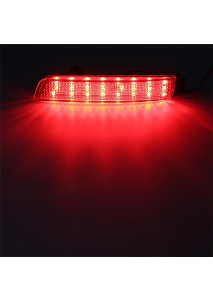 Araba Arka Tampon LED Kuyruk Fren Lambası Yansıtıcı Nissan Juke/murano/infiniti FX35 FX37 FX50 Için Açık Kırmızı Lens (Yurt Dışından) indirimleri