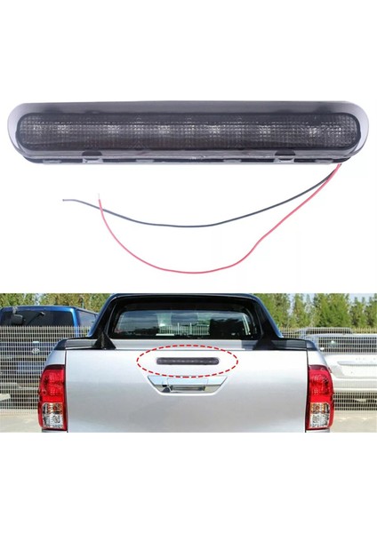 LED Kuyruk Lambası Yüksek 3. Fren Işığı 81570-0K080 Toyota Hilux Vigo Sr5 2005-2014 (Yurt Dışından) indirimleri