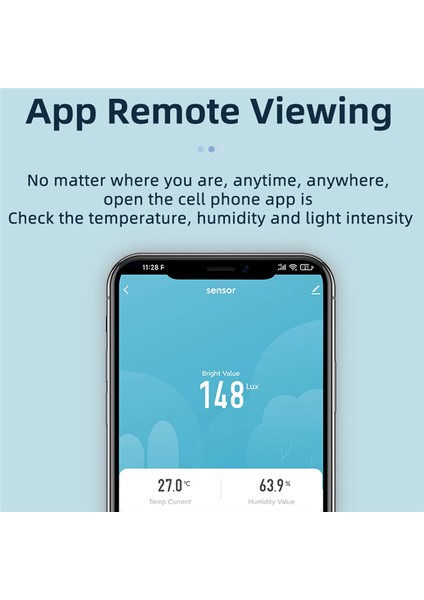 Tuka Zigbee Işık Sensörü Parlaklık Dedektörü Sıcaklık Nem Algılama Ekran Akıllı Ev Güvenliği Bağlantı (Yurt Dışından) fiyatları