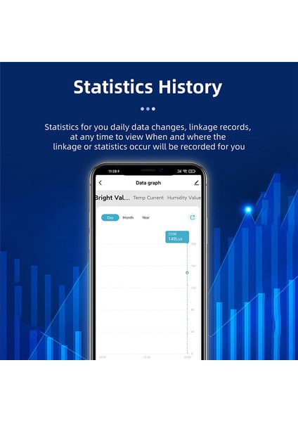 Tuka Zigbee Işık Sensörü Parlaklık Dedektörü Sıcaklık Nem Algılama Ekran Akıllı Ev Güvenliği Bağlantı (Yurt Dışından) fırsatları