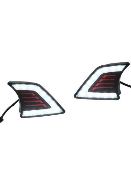 Toyota Hilux Vigo Için 2012 2013 2014 2015 LED Drl Gündüz Koşu Fark Lambası Ön Tampon Işığı (Yurt Dışından) modelleri