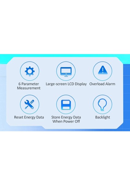 Peacefair PZEM-022 10A Ac Akıllı Dijital Voltaj Akım Güç Enerji Ölçer 6in1 Renk LED Ekran Tek Faz Enerji Ölçer (Yurt Dışından) fırsatları