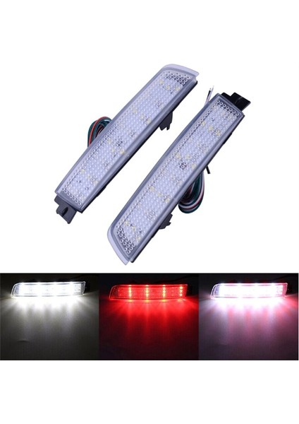 Araba Arka Tampon LED Kuyruk Fren Lambası Yansıtıcı Nissan Juke/murano/infiniti FX35 FX37 FX50 Için Işık Şeffaf Kabuk (Yurt Dışından) indirimleri