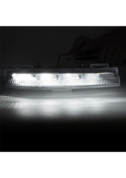 Sağ Taraf Ön Drl Gündüz Koşu Farları Sis Lambası Mercedes-Benz W204 W212 C250 C280 C350 E350 2007-2014 (Yurt Dışından) modelleri