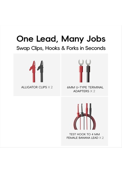 22 Parça Silikon Multimetre Test Ucu ve Arka Prob Kiti (Yurt Dışından) fırsatları