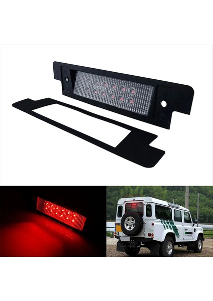 LR044451LEDR LED Arka Durdurma Kuyruk Lambası Fren Lambası Land Rover Defender Discovery Için 1990-2016 Üst Düzey Üçüncü Işık B (Yurt Dışından) fiyatları