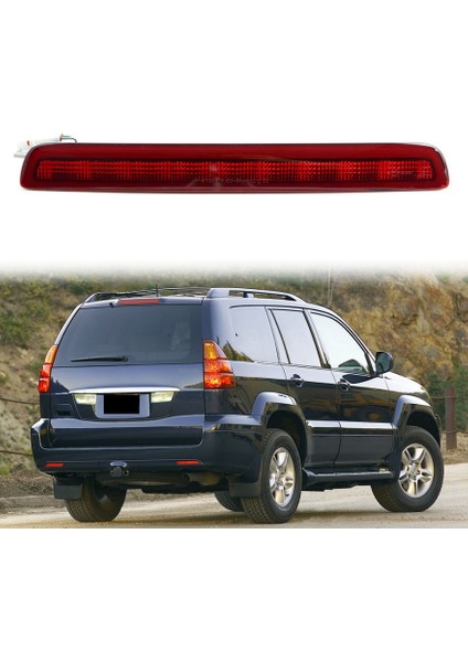 81570-60081 LED Yüksek Montaj Arka Üçüncü Fren Işık Sinyali Toyota Land Cruiser Prado Lexus Gxus GX470 (Yurt Dışından) modelleri