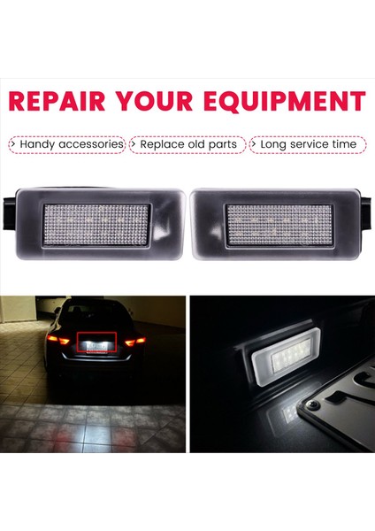 Nissan Serena Altima Suzuki Landy Dacia Duster LED Plaka Işığı (Yurt Dışından) fırsatları