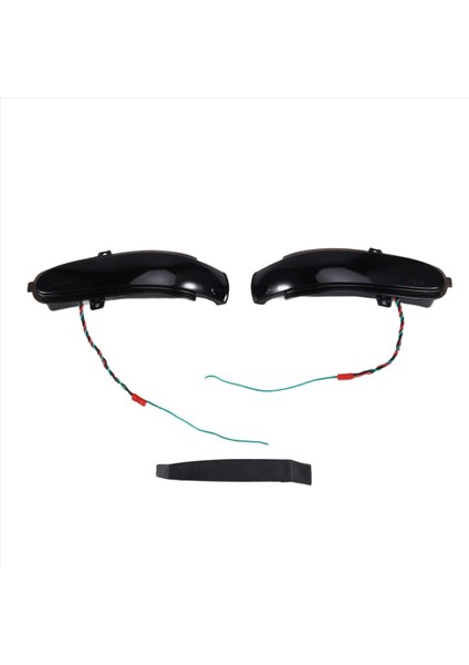 Araba Dikiz Aynası Lambası Dönüş Sinyal Işıkları LED Göstergesi Mercedes-Benz C Sınıfı Için Mavi Işıklar W203 2000-2007 (Yurt Dışından)