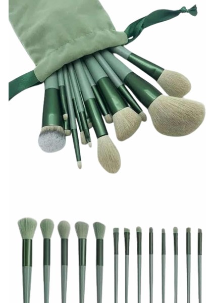 13 Parça Makyaj Fırça Seti Far Kontür Aydnlatıcı Fırçası Iz Bırakmaz Hafi - T513G958-Z65 fiyatları